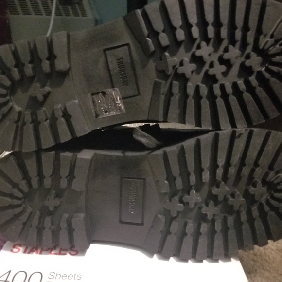 Thursday Black Polished Boots - Picture 11 of 11